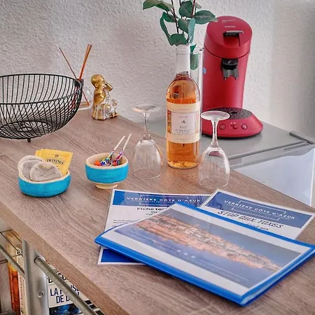 Apartment Le Kate-500m Plage-terrasse Verriere Cote D'azur